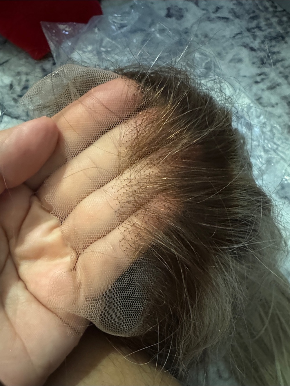 ⁠NWT Ombre Ash Blonde 13x6 HD Lace Front Wig - 200% Density (Brand New!)